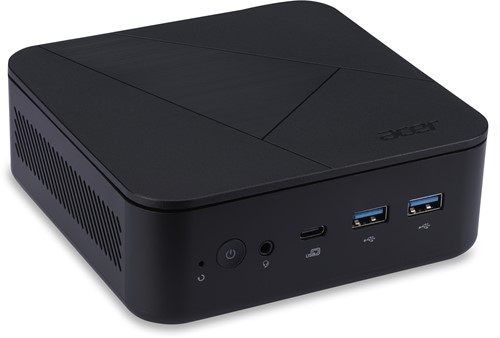 Acer Veriton N N1502G L1506 NUC Intel® N N150 8 GB DDR4-SDRAM 128 GB SSD Windows 11 Pro Micro PC Mini PC Zwart