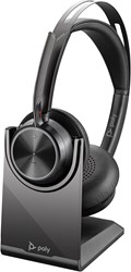 POLY Voyager Focus 2 USB-C-C Headset +USB-C/A Adapter