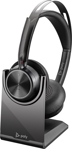 POLY Voyager Focus 2 USB-C-C Headset +USB-C/A Adapter