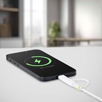 StarTech.com 2m 2-in-1 Robuuste USB-C Oplaadkabel met Lightning Adapter, 30W/60W, Apple MFi Gecertificeerd, Gevlochten USB C Laadkabel voor iPhone/iPad/Android-3