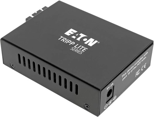 Tripp Lite N785-INT-SC-SM netwerk media converter 1000 Mbit/s 1310 nm Single-mode Zwart