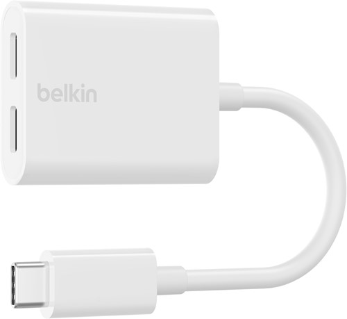 Belkin F7U081BTWH interface hub USB Type-C Wit