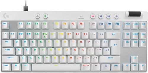 Logitech G PRO X TKL RAPID toetsenbord Gamen USB QWERTY US International Wit