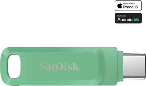 SanDisk Ultra Dual Drive Go USB flash drive 512 GB USB Type-C 3.2 Gen 1 (3.1 Gen 1) Groen