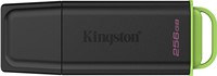 Kingston Technology DataTraveler 256GB Portable USB 3.2 Gen 1 Exodia Black/Green