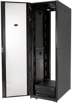 APC NetShelter SX 42U Vrijstaande rek Zwart