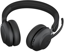 Jabra Evolve2 65, UC Stereo Headset Draadloos Hoofdband Kantoor/callcenter USB Type-C Bluetooth Zwart
