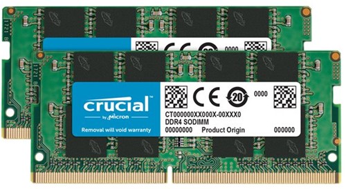 Crucial CT2K8G4SFRA32A geheugenmodule 16 GB 2 x 8 GB DDR4 3200 MHz