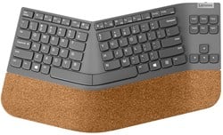 Lenovo Go Wireless Split toetsenbord RF Draadloos QWERTY Amerikaans Engels Grijs