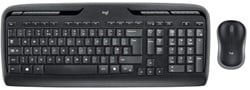 Logitech Wireless Combo MK330 toetsenbord Inclusief muis USB QWERTY Engels Zwart