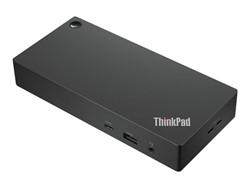 Lenovo 40AY0090EU notebook dock & poortreplicator Bedraad USB 3.2 Gen 1 (3.1 Gen 1) Type-C Zwart