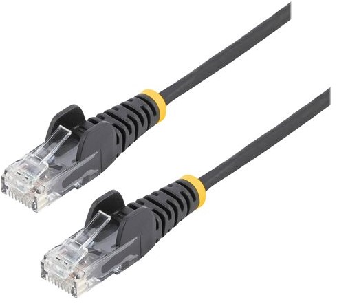 StarTech.com 0.5 m CAT6 netwerkkabel RJ45 connector zwart