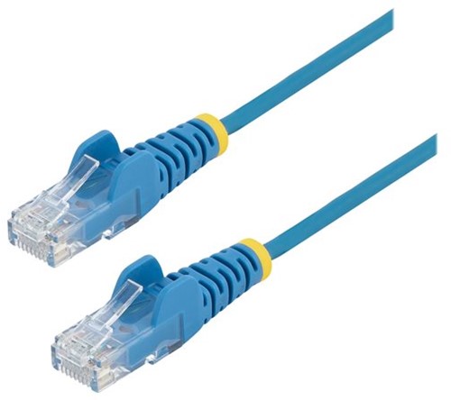 StarTech.com 0.5 m CAT6 netwerkkabel RJ45 connector blauw