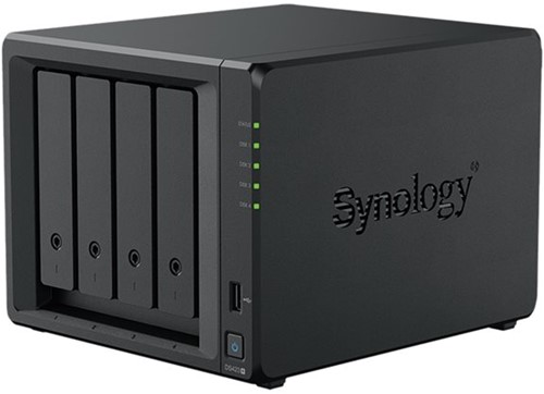 Synology DiskStation DS423+ data-opslag-server NAS Rack (8U) Intel® Celeron® J4125 2 GB DDR4 0 TB DiskStation Manager Zwart