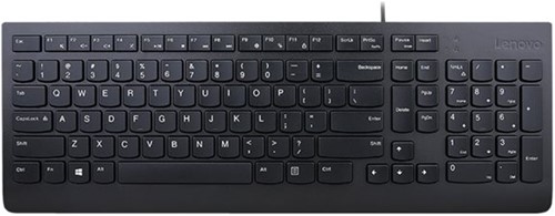 Lenovo Essential toetsenbord USB QWERTY Amerikaans Engels Zwart