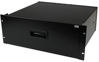 StarTech.com 4U Opberglade voor 19 inch Serverracks Serverkasten Zwart Staal