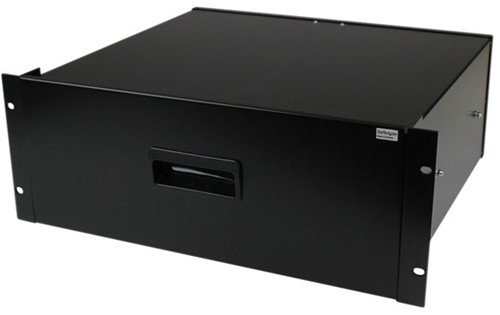 StarTech.com 4U Opberglade voor 19 inch Serverracks Serverkasten Zwart Staal