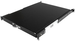StarTech.com 1U 56cm Diepe Uitschuifbare Plank Serverrack Serverkast Zwart