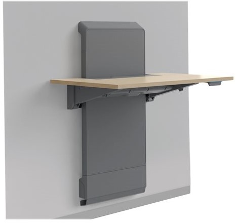 Ergotron JUV Wall - bevestigingscomponent - ijzig wit