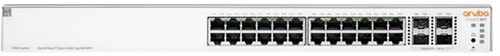 Aruba Instant On 1930 24G Class4 PoE 4SFP/SFP+ 370W Managed L2+ Gigabit Ethernet (10/100/1000) Power over Ethernet (PoE) 1U Wit