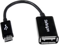 StarTech.com Micro-USB-naar-USB-OTG-hostadapter M/F 12 cm