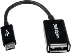 StarTech.com Micro-USB-naar-USB-OTG-hostadapter M/F 12 cm
