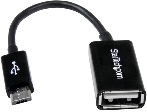 StarTech.com Micro-USB-naar-USB-OTG-hostadapter M/F 12 cm