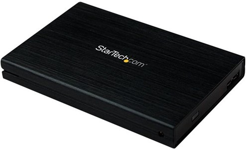 StarTech.com 2.5" Aluminum USB 3.0 Externe SATA III SSD Harde Schijf Behuizing met UASP, SATA 6 Gbps, Draagbare HDD/SSD Hard Drive Enclosure