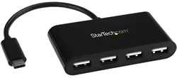 StarTech.com 4 poort USB-C hub mini hub USB-C naar 4x USB-A USB 2.0