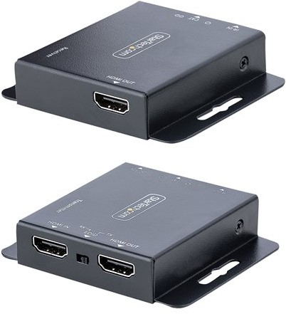 StarTech.com HDMI Extender over CAT6/CAT5, 4K30Hz/40m of 1080p/70m Video Extender, HDMI over Ethernet Verlenger, PoC HDMI Zender en Ontvanger Kit, IR Uibreiding, Locale Video