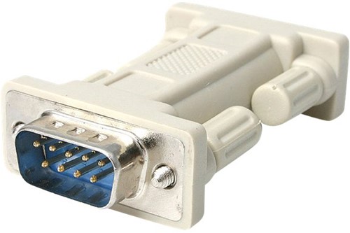 StarTech.com NM9MM tussenstuk voor kabels DB-9 Wit