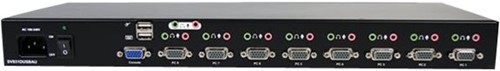 StarTech.com 8-poort Rack USB VGA KVM-switch met Audio (inclusief Audiokabels)