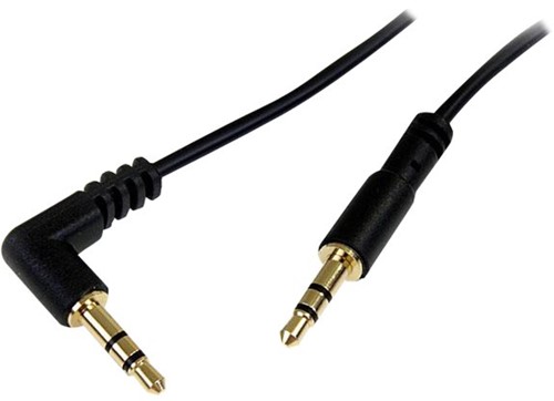 StarTech.com MU3MMSRA audio kabel 0,91 m 3.5mm Zwart