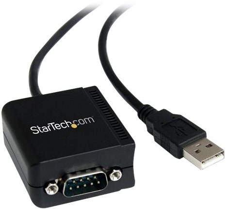 StarTech.com 1-poort FTDI USB naar RS232 Seriële Adapter Verloopkabel met COM-behoud