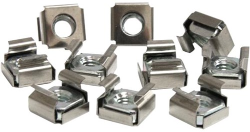 StarTech.com 50 Stuks M6 Kooimoeren voor Serverrack