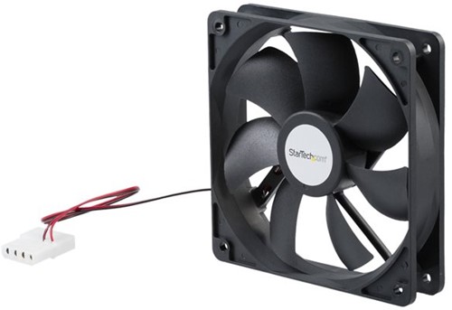 StarTech.com 120x25mm Ventilator voor Computerbehuizing met Dubbele Kogellagers en LP4 Connector