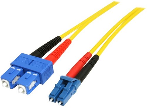 StarTech.com 7 m single-mode duplex glasvezelpatchkabel LC-SC