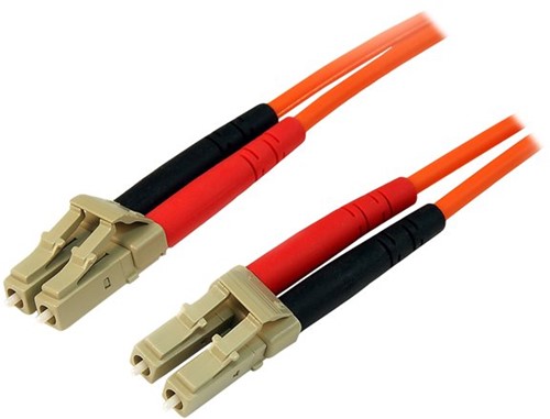 StarTech.com 2m Multimode 50/125 Duplex Glasvezel Netwerkkabel LC-LC