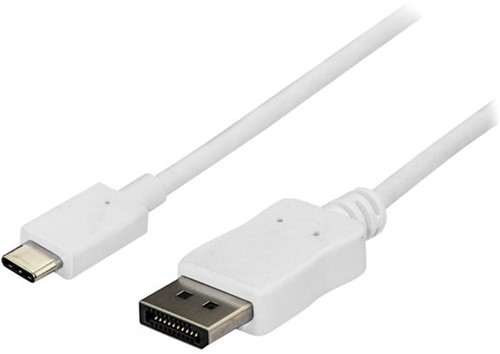 StarTech.com 1.8 m USB C naar DisplayPort kabel 4K 60Hz wit