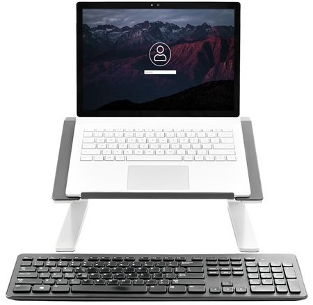 StarTech.com Verstelbare laptop standaard heavy duty 3 hoogte instellingen