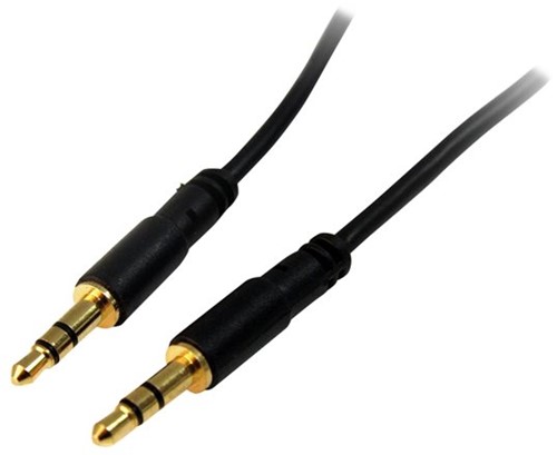 StarTech.com 90cm Slanke 3,5mm Stereo Audiokabel M/M