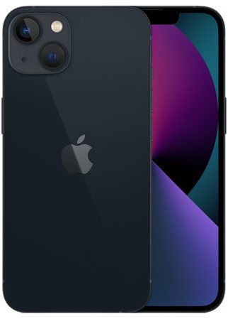 Apple iPhone 13 15,5 cm (6.1") Dual SIM iOS 15 5G 128 GB Zwart