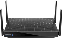 Linksys Hydra Pro 6E draadloze router Gigabit Ethernet Tri-band (2,4 GHz / 5 GHz / 6 GHz) Zwart