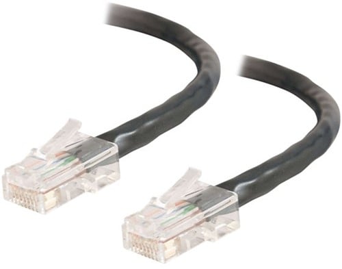 C2G Cat5E Assembled UTP Patch Cable Black 15m netwerkkabel Zwart