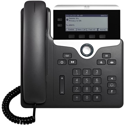 Cisco 7821 IP telefoon Zwart, Zilver 2 regels