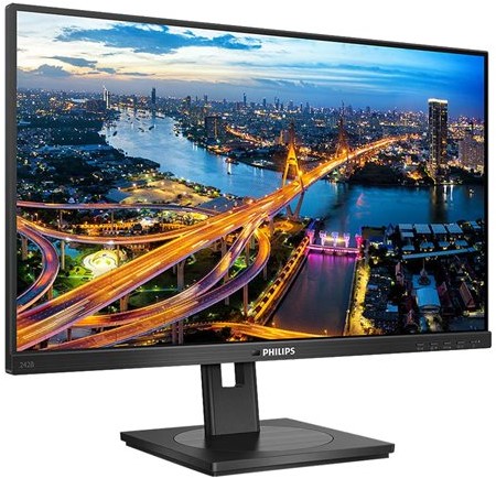 Philips B Line 242B1/00 LED display 60,5 cm (23.8") 1920 x 1080 Pixels Full HD Zwart