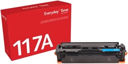Everyday Cyaan Toner vervangt de HP 117A (W2071A), Standaard rendement