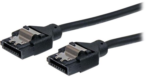 StarTech.com 15cm Ronde Vergrendelbare SATA Kabel