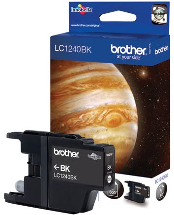 Brother LC1240BK - zwart - origineel - inktcartridge