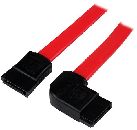 StarTech.com 45 cm SATA naar linkshoekige SATA seriële ATA-kabel